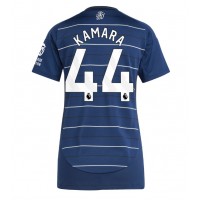 Echipament fotbal Aston Villa Boubacar Kamara #44 Tricou Treilea 2024-25 pentru femei maneca scurta